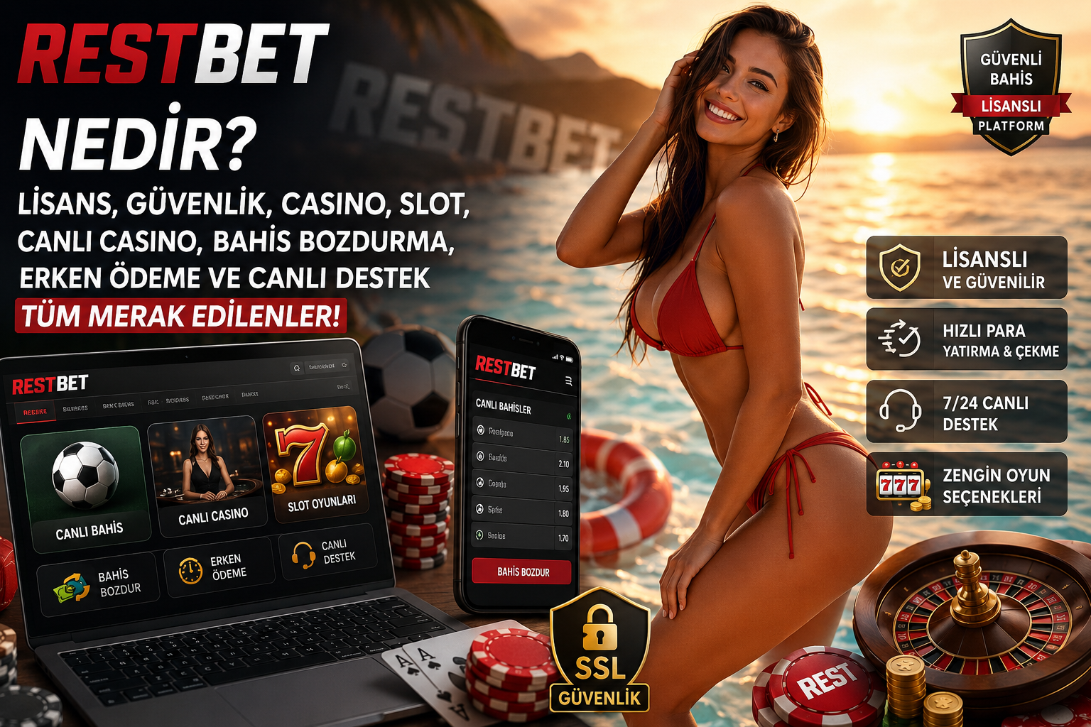 Restbet, Restbet Giriş ve Güncel Adresi 26 restbet lisanslı mı, restbet güvenilir mi